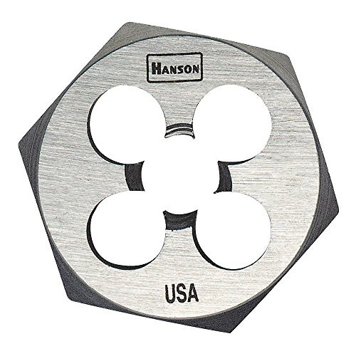 Hanson 6529 Die 5/16"-24 NF 1" Hex, for Tap Die Extraction