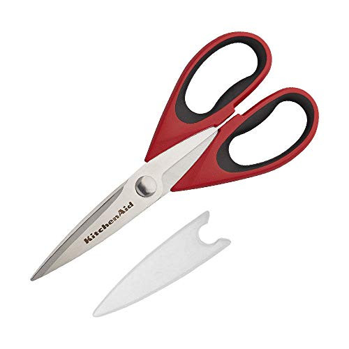 KitchenAid KE351OHERA All Purpose Shears, One Size, Red/Black