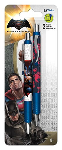 Trends International Batman Vs. Superman Gel Pens 2 Pack