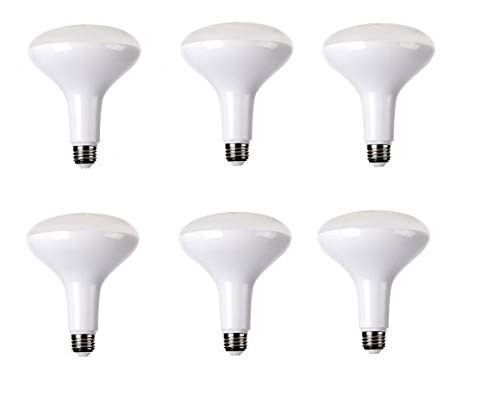 Flood light bulbs indoor, 12 Watt BR40 LED Incandescent Flood Light Bulb, Dimmable, 3000K/5000K E26 (Medium) Base, 120 Volt, Box (6-Pack) (LED)