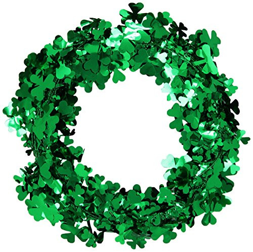 Gleam 'N Flex Shamrock Garland Party Accessory (1 count) (1/Pkg)