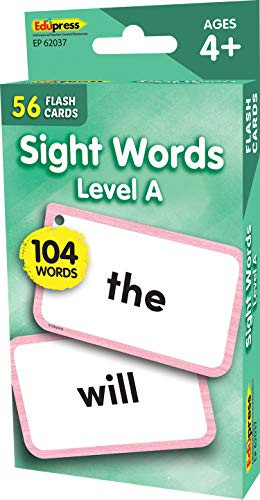 Teacher Created Resources Sight Words Flash Cards - Level A