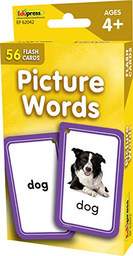 Teacher Created Resources Picture Words Flash Cards (EP62042)
