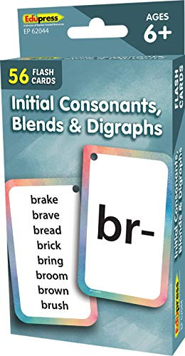Teacher Created Resources Initial Consonants, Blends & Digraphs Flash Cards