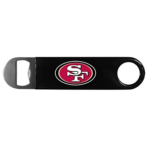 NFL Siskiyou Sports Fan Shop San Francisco 49ers Long Neck Bottle Opener One Size Black NFL Siskiyou Sports Fan Shop San Francisco 49ers Long Neck Bottle Opener One Size Black