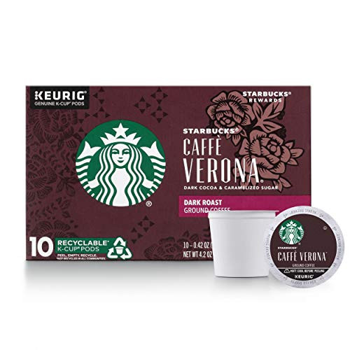 Starbucks Dark Roast K-Cup Coffee Pods 
