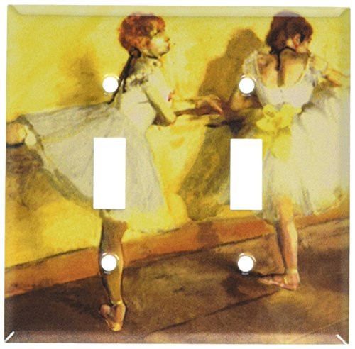 Art Plates - Degas: Dancers at Bar Switch Plate - Double Toggle