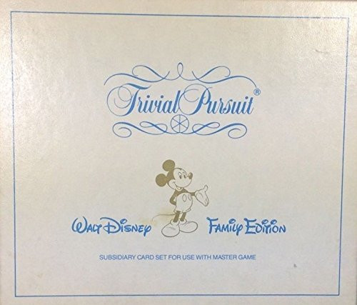 Trivial Pursuit Walt Disney Family Edition Subsidiary Card Set