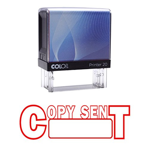 Copy Sent Self Inking Rubber Stamp Custom Colop Office Stationary P20 Mini Stamper