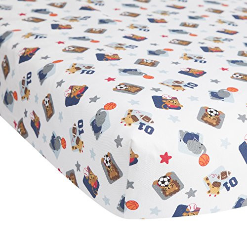 Lambs & Ivy Future All-Star Crib Sheet Lambs & Ivy Future All-Star Crib Sheet