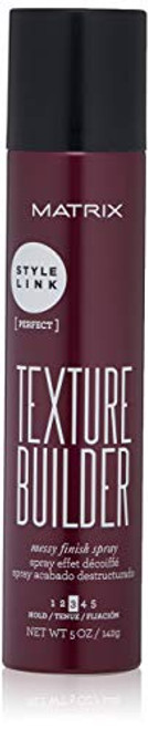 MATRIX Style Link Texture Builder Messy Finish Hairspray | Adds Hold To Soft Texture | Medium Hold | For All Hair Types | 5 Oz.