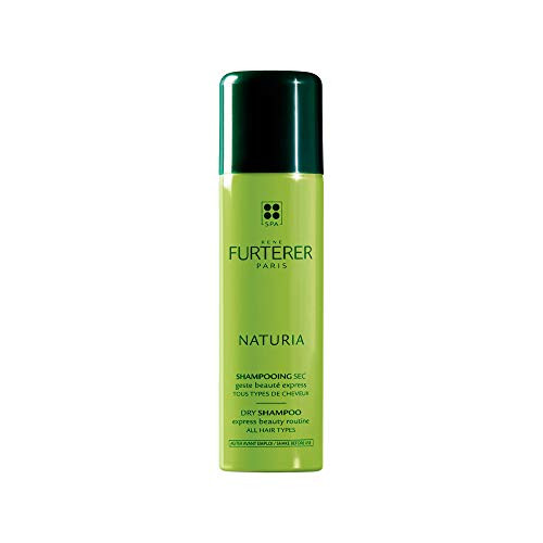 Rene Furterer NATURIA Dry Shampoo, Oil-Absorbing, Clay, Beige Tint, Lightly Scented, 5.4 oz.