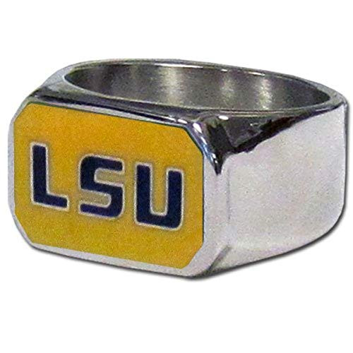 NCAA LSU Tigers Steel Bottle Opener, Ring Size 12