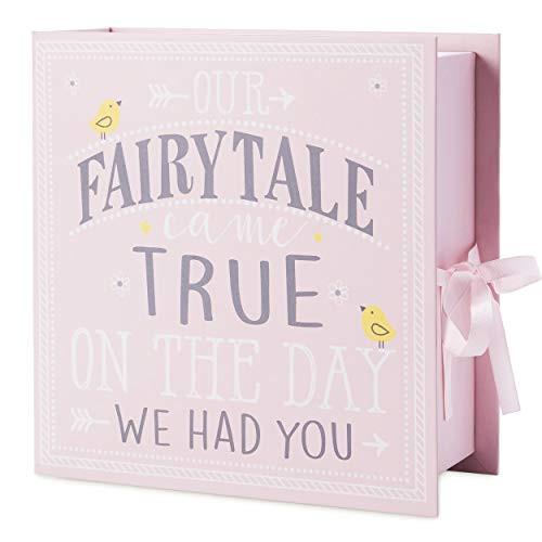 Baby Milestone Keepsake Storage Box: Track Treasured Memories - Fairytale