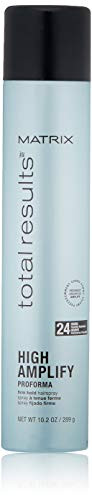 MATRIX Total Results High Amplify Proforma Firm Hold Hairspray | Adds Intense Volume & Shine | Silicone-Free | For Wavy & Curly Hair | 10.2 Oz.