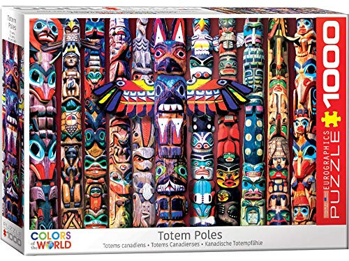 EuroGraphics (EURHR Totem Poles 1000Piece Puzzle 1000Piece Jigsaw Puzzle