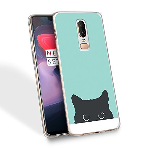 HelloGiftify Tiffany Blue&Cat TPU Soft Gel Protective Case. Compatible with Samsung S9
