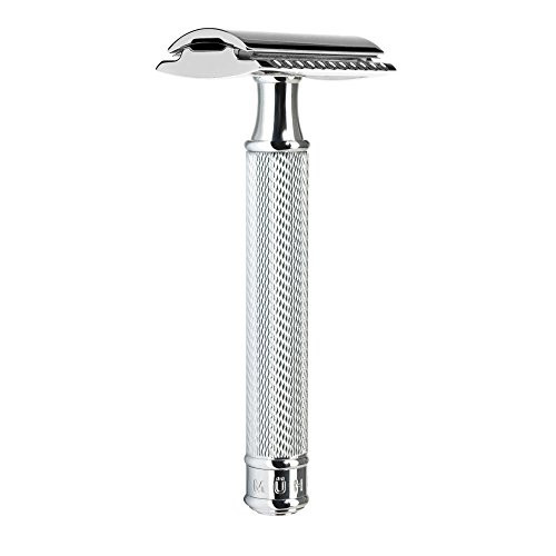 MÜHLE Traditional Chrome Safety Razor - R89 (Closed Comb)