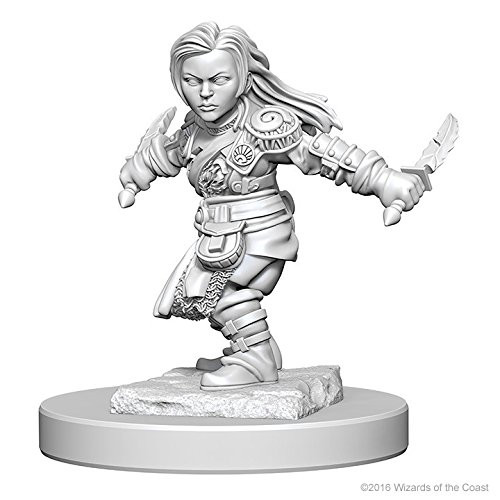 Dungeons & Dragons: Nolzur's Marvelous Unpainted Minis: Halfling Female Rogue Dungeons & Dragons: Nolzur's Marvelous Unpainted Minis: Halfling Female Rogue