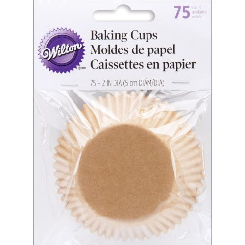 Wilton Unbleached Standard Baking Cups, 75 Count Wilton Unbleached Standard Baking Cups, 75 Count