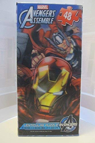 Marvel Avengers Assemble Lenticular Puzzle 48 pcs