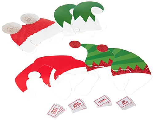 Talking Tables ENT-WHO Christmas Entertainment Who Am I Guessing Game, Multicolor