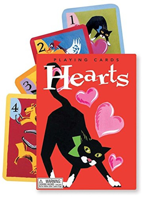 eeBoo Hearts Playing Cards eeBoo Hearts Playing Cards
