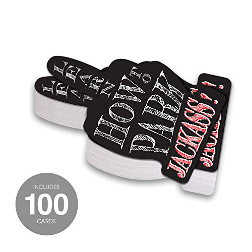 Learn How to Park Jackass Cards - Middle Finger Bad Parking Cards - 100 Cards