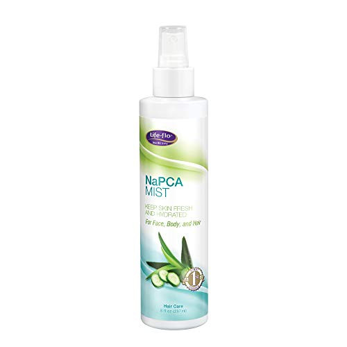 Life-flo NaPCA Mist | Hydrating Spray for Face, Body and Hair | With Aloe and Sodium PCA for Softer, Fresher Skin | 8oz Life-flo NaPCA Mist | Hydrating Spray for Face, Body and Hair | With Aloe and Sodium PCA for Softer, Fresher Skin | 8oz