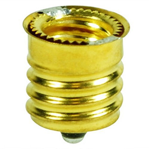 Pack of 10 Intermediate Base (E17) to Candelabra Base (E12) Socket Reducer Adapter