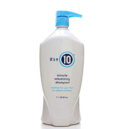 It's a 10 Haircare Miracle Volumizing Shampoo, 33.8 fl. oz. It's a 10 Haircare Miracle Volumizing Shampoo, 33.8 fl. oz.