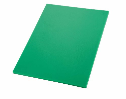 Winco Cutting Board, 12 by 18 by 1/2-Inch, Green