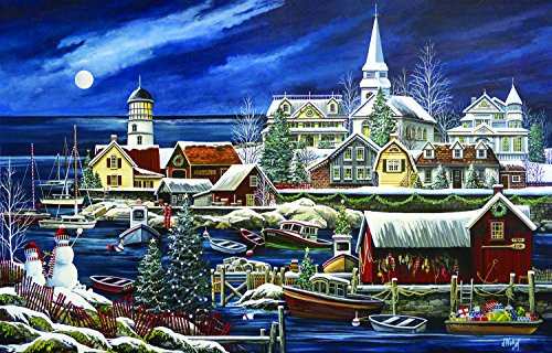 Winter Harbor 1000 Piece Jigsaw Puzzle by SunsOut