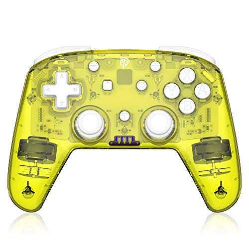 Wireless Controller for Switch Pro, EasySMX Gamepad Joypad Remote Joystick Support Nintendo Switch Console (Purple)