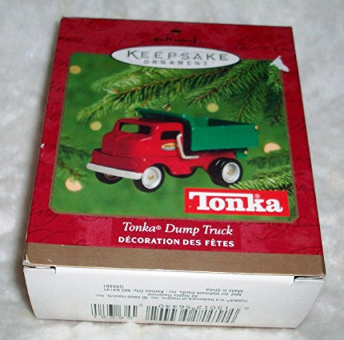 Hallmark Keepsake Ornament Tonka Dump Truck 2000