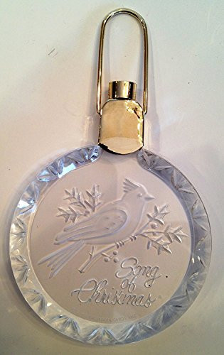 Hallmark Keepsake Ornament Song of Christmas Lighted Acrylic 1988