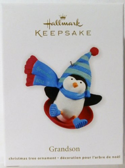 Hallmark Keepsake Ornament Grandson 2011 Hallmark Keepsake Ornament Grandson 2011
