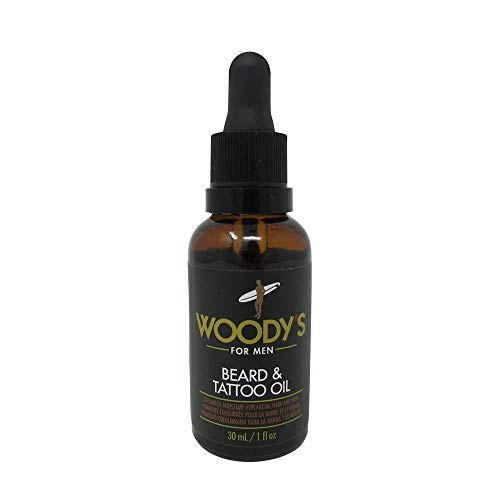 Woody's Quality Grooming for Men Beard & Tattoo Oil, 1 oz