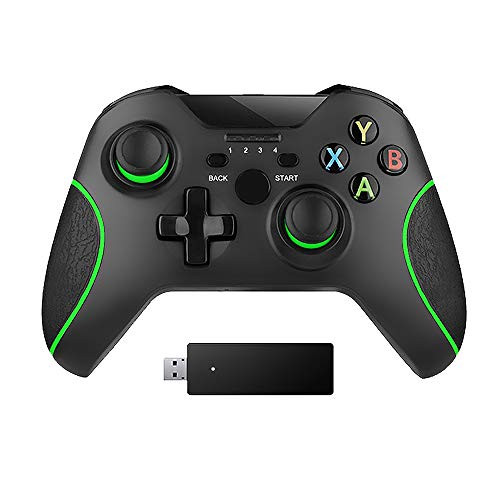 Wireless Controller for Xbox One 2.4GHZ Controller Compatible with Xbox One S/X/Elite, PS3, Windows 7/8/10, Android Phone with Built-in Dual Vibration