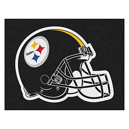 FANMATS NFL Pittsburgh Steelers Nylon Face All-Star Rug