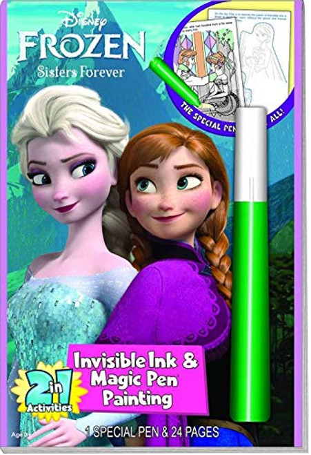 Disneys Frozen Invisible Ink Coloring Book