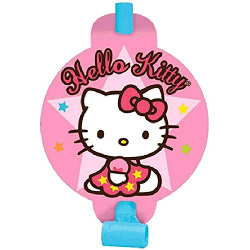 amscan 339303 Blowouts Hello Kitty Collection 8 pcs Party Accessory