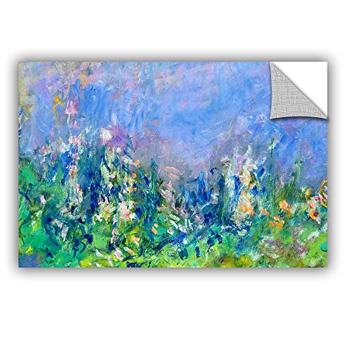 ArtWall Claude Monet's Lavender Fields Art Appeelz Removable Graphic Wall Art, 24 by 32"