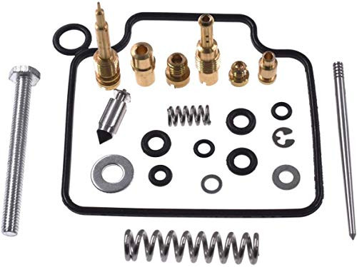 Carbman Carburetor Rebuild Kit Carb Repair for Honda TRX450ES TRX 450 ES Foreman 1998-2004 (1998 1999 2000 2001 2002 2003 2004)