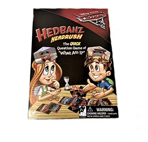 Cars Hedbanz Headrush Board Game 2 Player