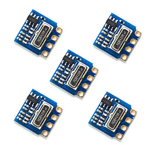 Comimark 5Pcs H34A-433 433Mhz Mini Wireless Transmitter Module Ask 2.6-12V