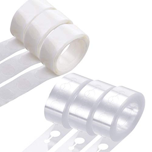 Balloon Garland Kits Balloon Decorating Strip Kit for Arch Garland 3 Rolls Balloon Tape Strips with 3 Rolls Balloon Glue, for Party Wedding Birthday Xmas Baby Shower DIY