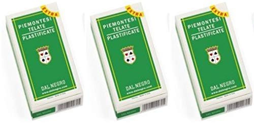 Dal Negro Piemontese Playing Cards, Pack of 3