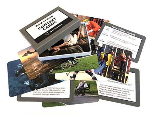 Point of View Context Card Deck  for Brainstorming Creative, New, Disruptive Ideas, and Inspiring Breakthrough Thinking from New Perspectives