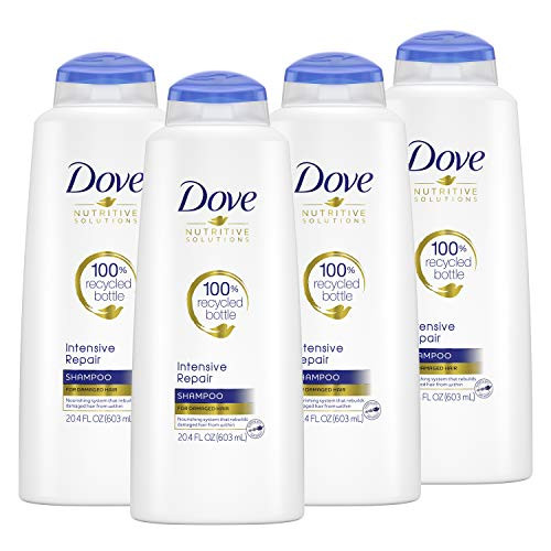 Dove Nutritive Solutions Strengthening Shampoo for Damaged Hair Intensive Repair With Keratin Actives 20.4 oz, Pack of 4 Dove Nutritive Solutions Strengthening Shampoo for Damaged Hair Intensive Repair With Keratin Actives 20.4 oz, Pack of 4